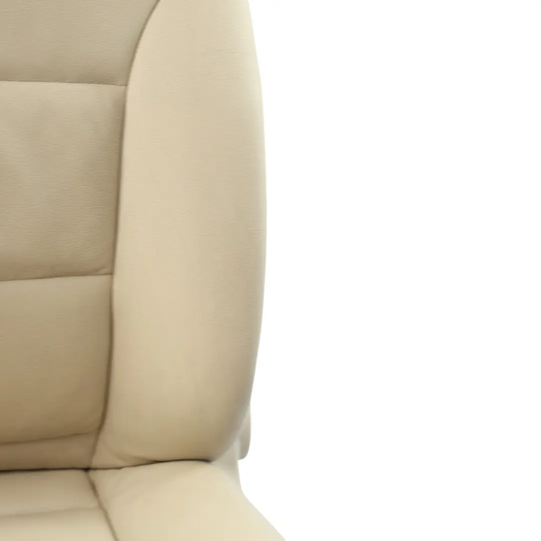 Asiento Delantero Eléctrico Cuero Crema Beige Izquierdo para BMW E60 E61 LCI con número de pieza 7249323 BMW E60 E61 LCI Asiento Delantero Eléctrico Cuero Crema Beige Izquierdo - SKU 7249323-4 - Número de pieza 7249323