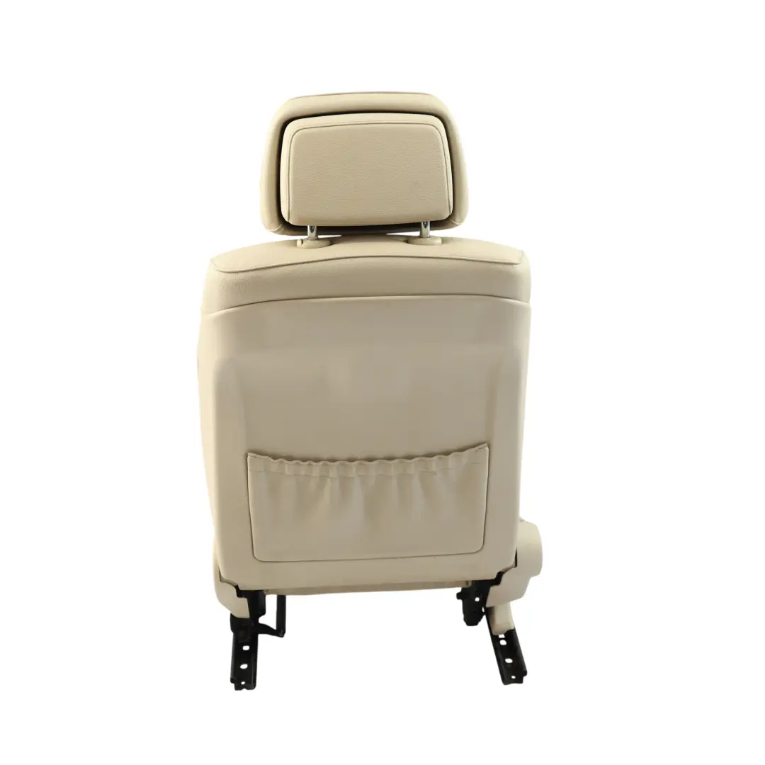 Front Seat Electric Interior Leather Cream Beige Right O/S to BMW E60 E61 LCI with Part number 7249323 BMW E60 E61 LCI Front Seat Electric Interior Leather Cream Beige Right O/S - SKU 7249323-5 - Part number 7249323
