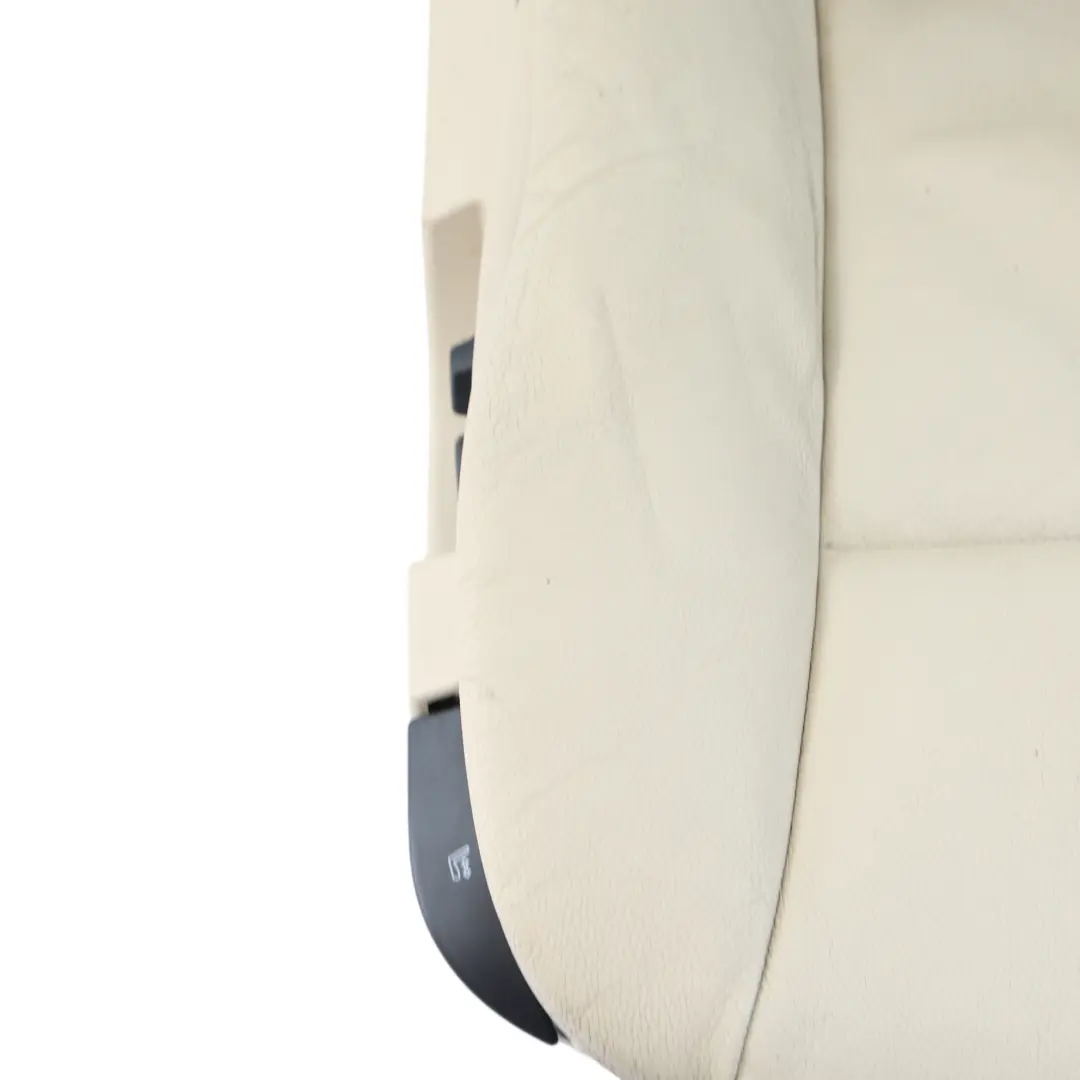 BMW E60 E61 LCI Front Seat Electric Interior Leather Cream Beige Right O/S - SKU 7249323-5 - Part number 7249323