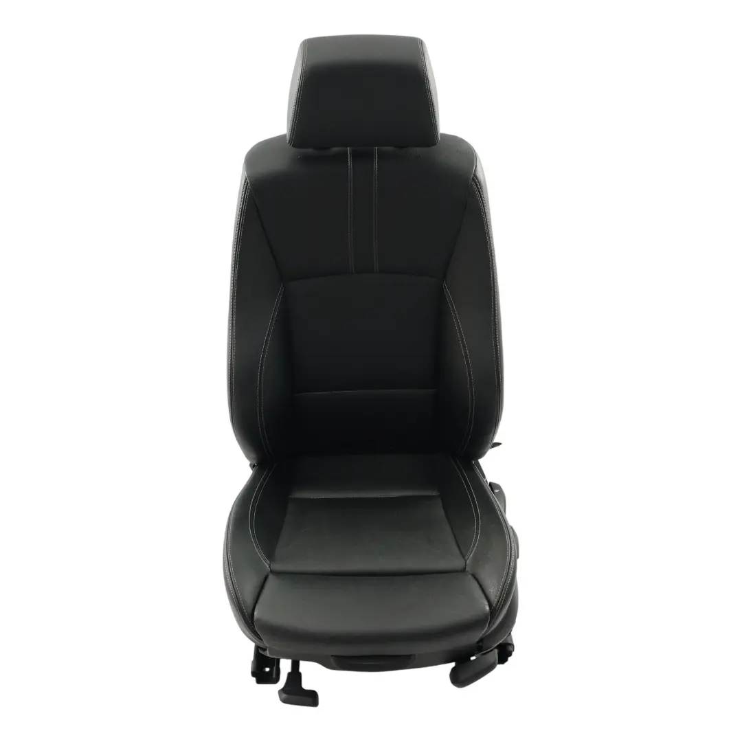 BMW X3 F25 X4 F26 M Sport Vordersitz Beheizt Leder Nevada Schwarz Links - SKU 7255677-6 - Teilenummer 7255677