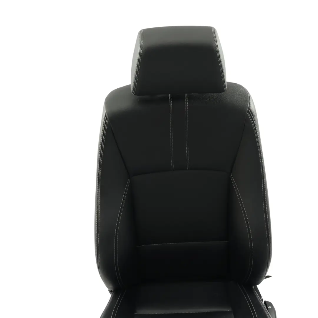 BMW X3 F25 X4 F26 Front Seat M Sport Heated Leather Nevada Black Left N/S - SKU 7255677-6 - Part number 7255677