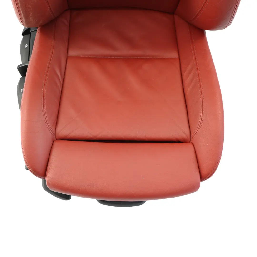 BMW E82 Sedile Anteriore Sport Interno Pelle Rosso Corallo Destro - SKU 7257466-3 - Numero di parte 7257466