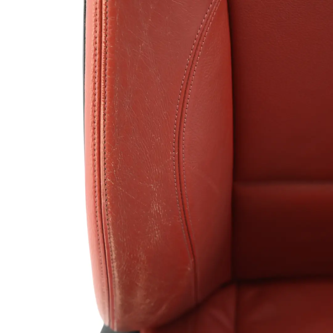 BMW E82 Front Seat Sport Interior Leather Korall Red Right O/S - SKU 7257466-3 - Part number 7257466