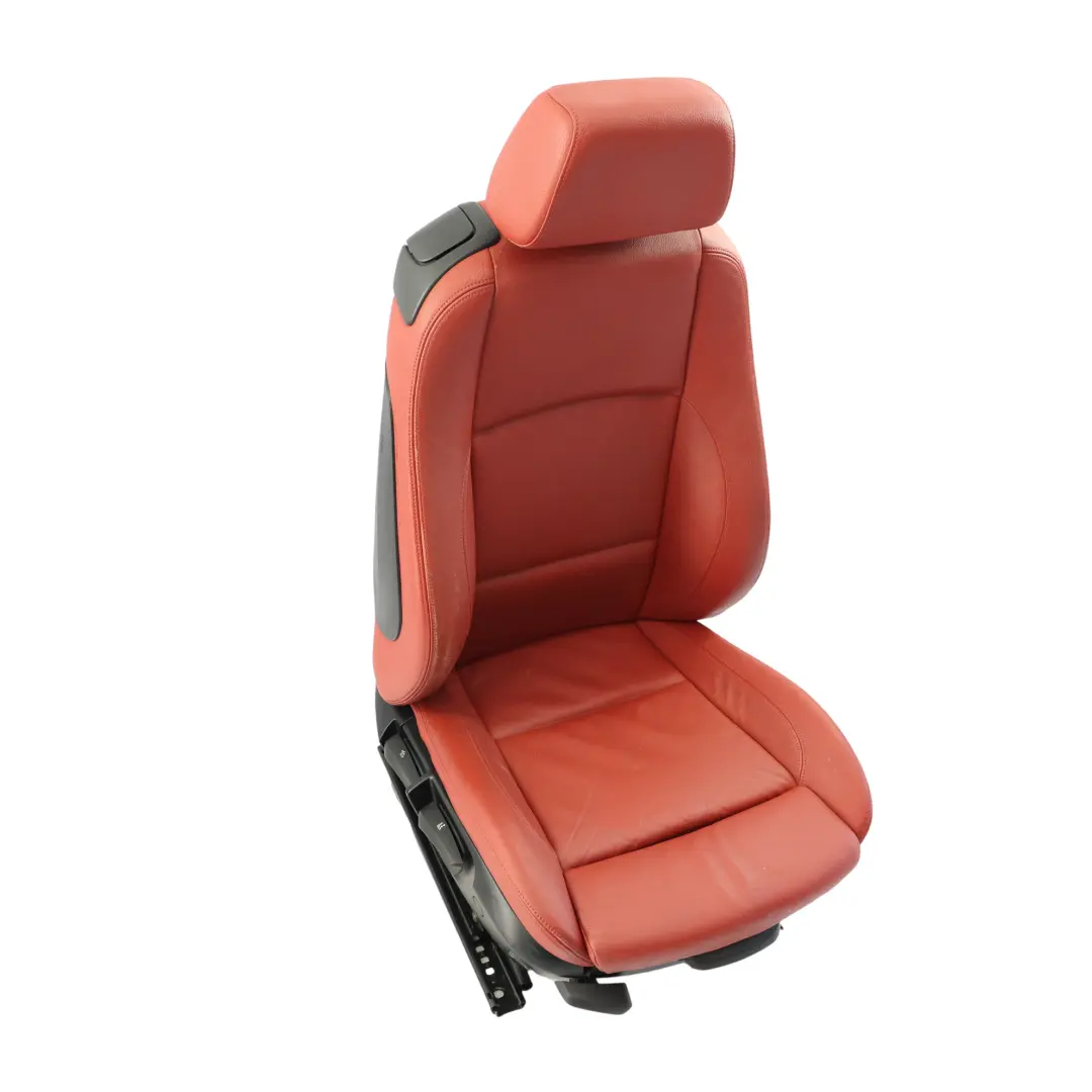 BMW E82 Front Seat Sport Interior Leather Korall Red Right O/S - SKU 7257466-3 - Part number 7257466