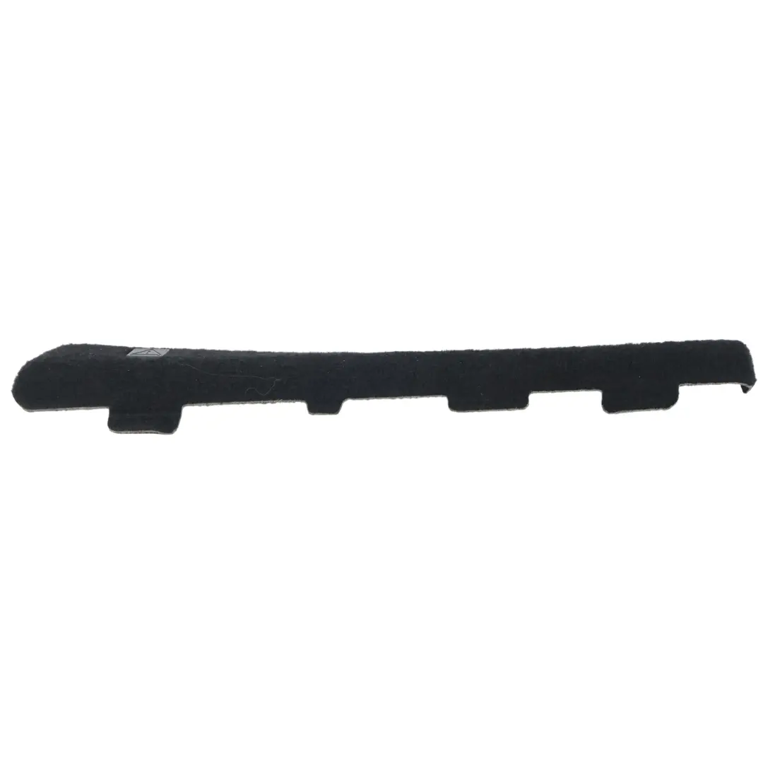 BMW F12 Tira Moldura Lateral Tapa Maletero Panel Negro - SKU 7261483 - Número de pieza 7261483
