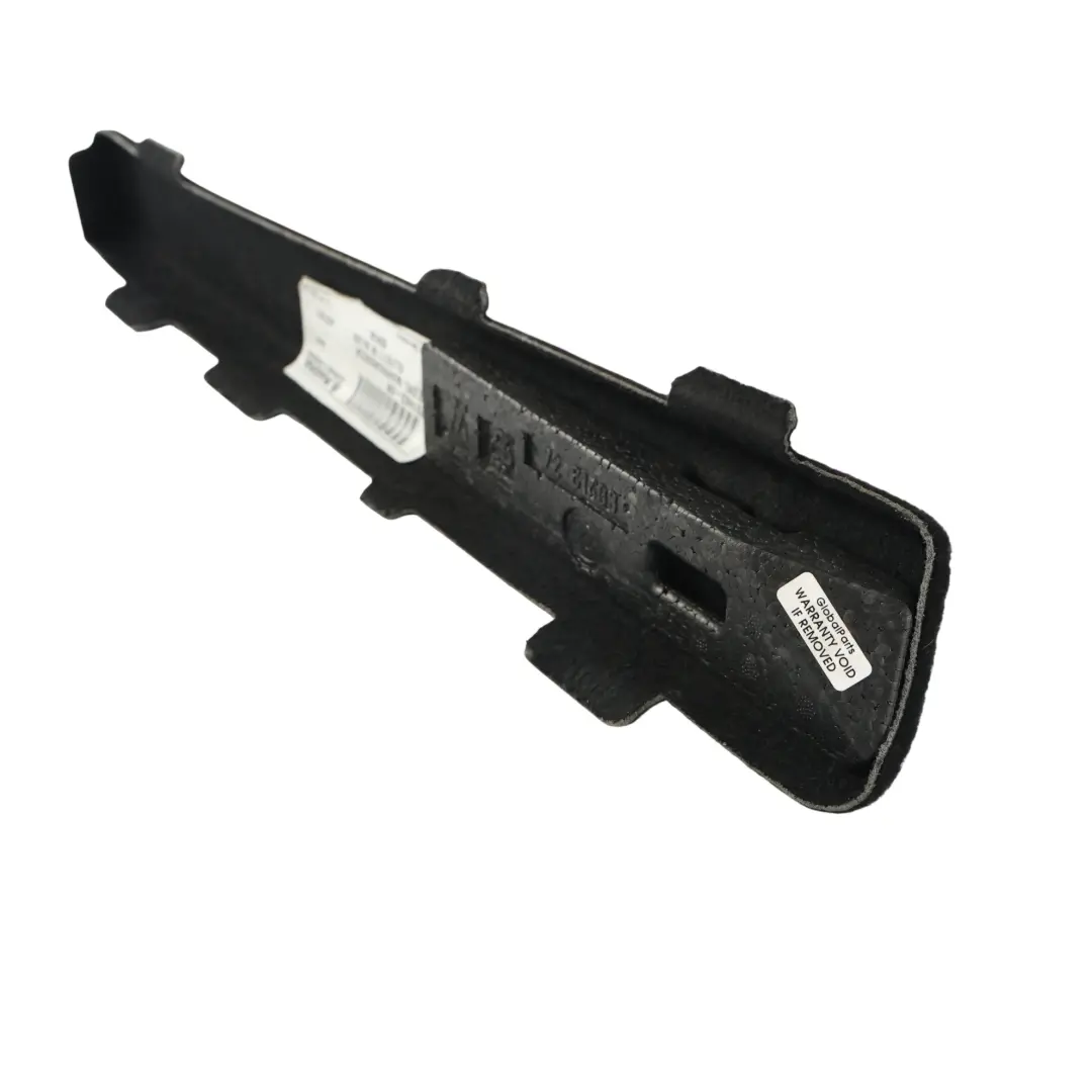 BMW F12 Tira Moldura Lateral Tapa Maletero Panel Negro - SKU 7261483 - Número de pieza 7261483