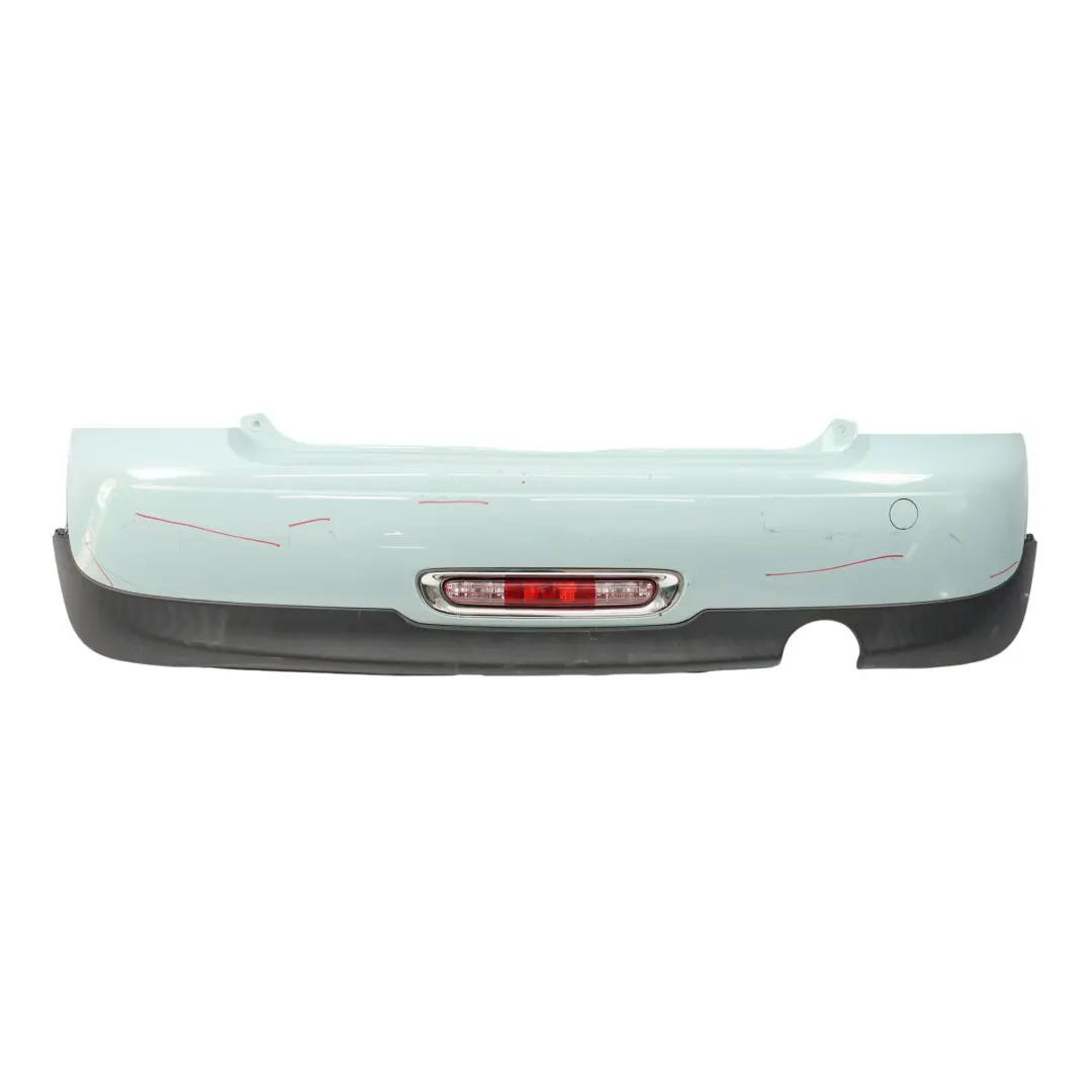 Mini R56 R57 LCI R58 Revestimiento Parachoques Trasero Ice Blue - B28 - SKU 7264356-ICE - Número de pieza 7264356