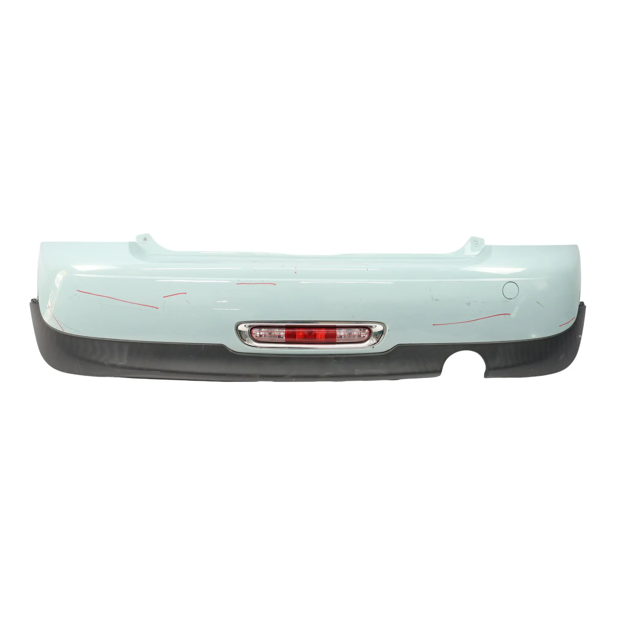 Mini R56 R57 LCI Zderzak Tylny Ice Blue Niebieski - B28
