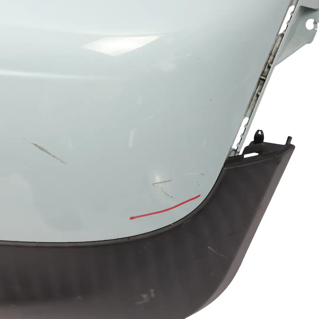 Rivestimento Pannello Paraurti posteriore Ice Blue - B28 per Mini R56 R57 LCI con numero di parte 7264356 Mini R56 R57 LCI Rivestimento Pannello Paraurti posteriore Ice Blue - B28 - SKU 7264356-ICE - Numero di parte 7264356