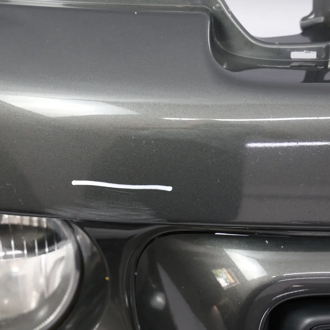 Mini R56 LCI R57 Front Bumper Cooper S Trim Panel Eclipse Grey Metallic - B24 - SKU 7268743-ECG - Part number 7268743