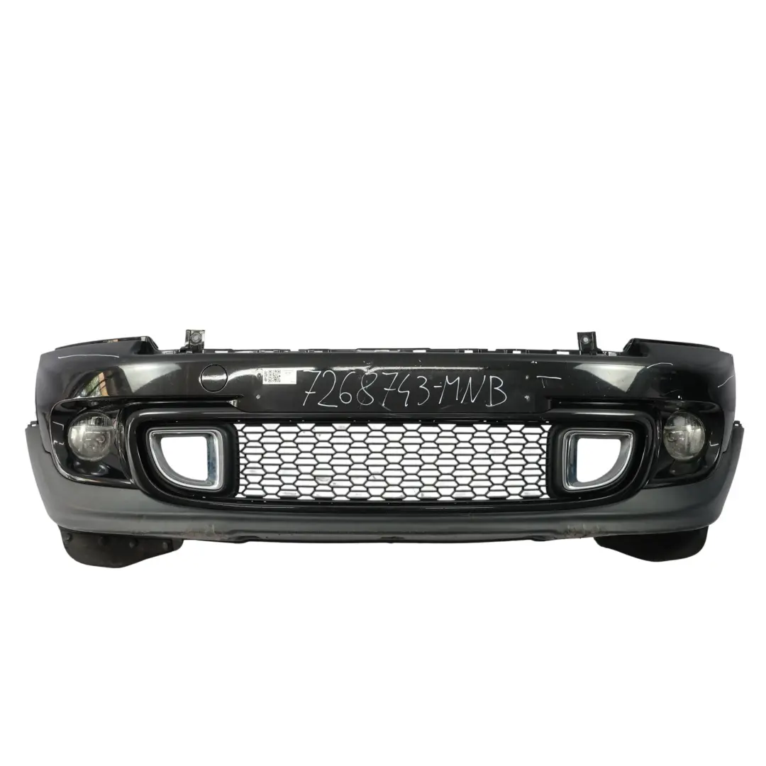 Mini R55 R56 LCI Cooper S Zderzak Przedni Midnight Black Czarny Metalik A94 - SKU 7268743-MNB - Numer Części 7268743