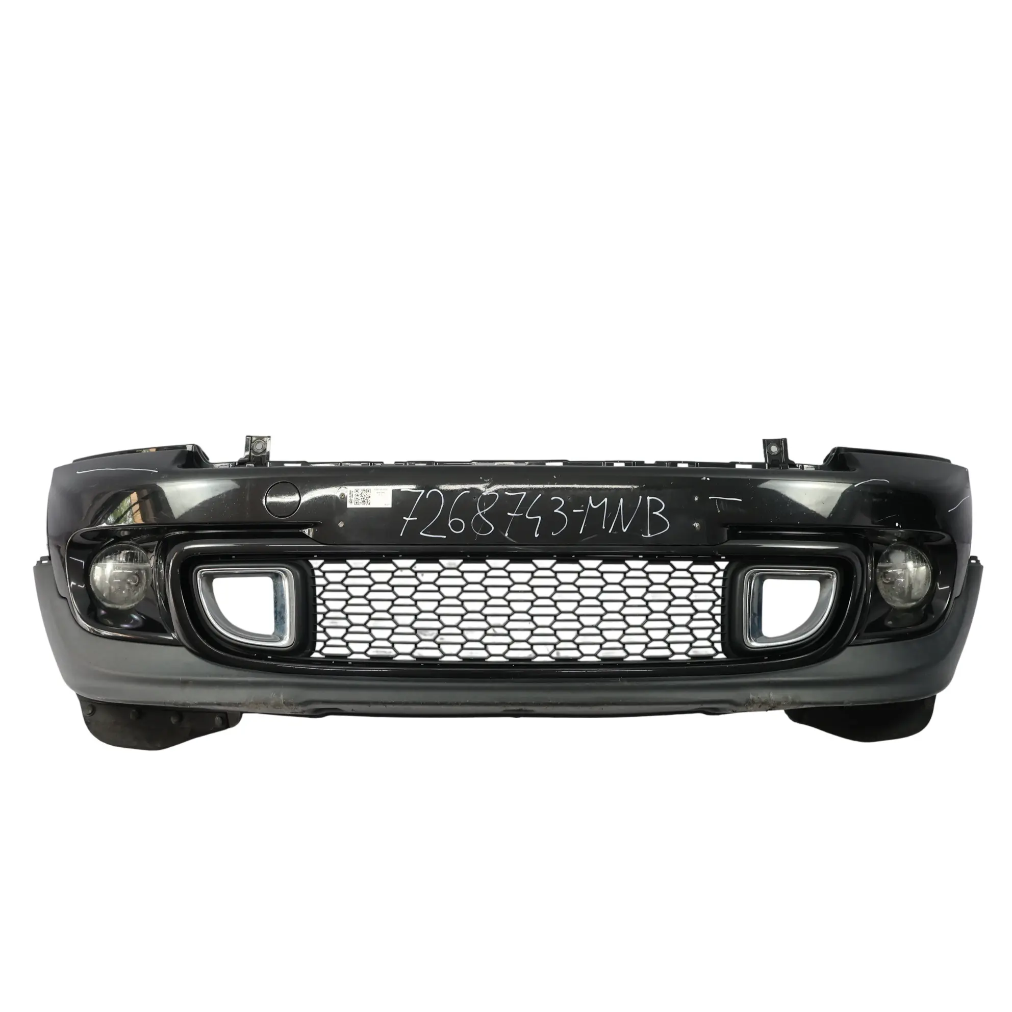 Mini R55 R56 LCI Cooper S Zderzak Przedni Midnight Black Czarny Metalik A94