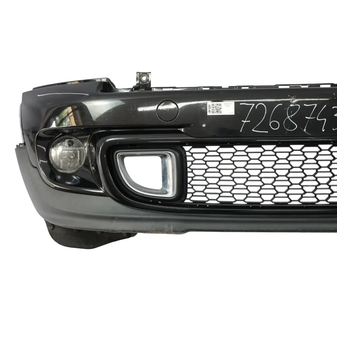 Mini Cooper S R55 R56 R57 LCI R58 Front Bumper Trim Midnight Black - A94 - SKU 7268743-MNB - Part number 7268743