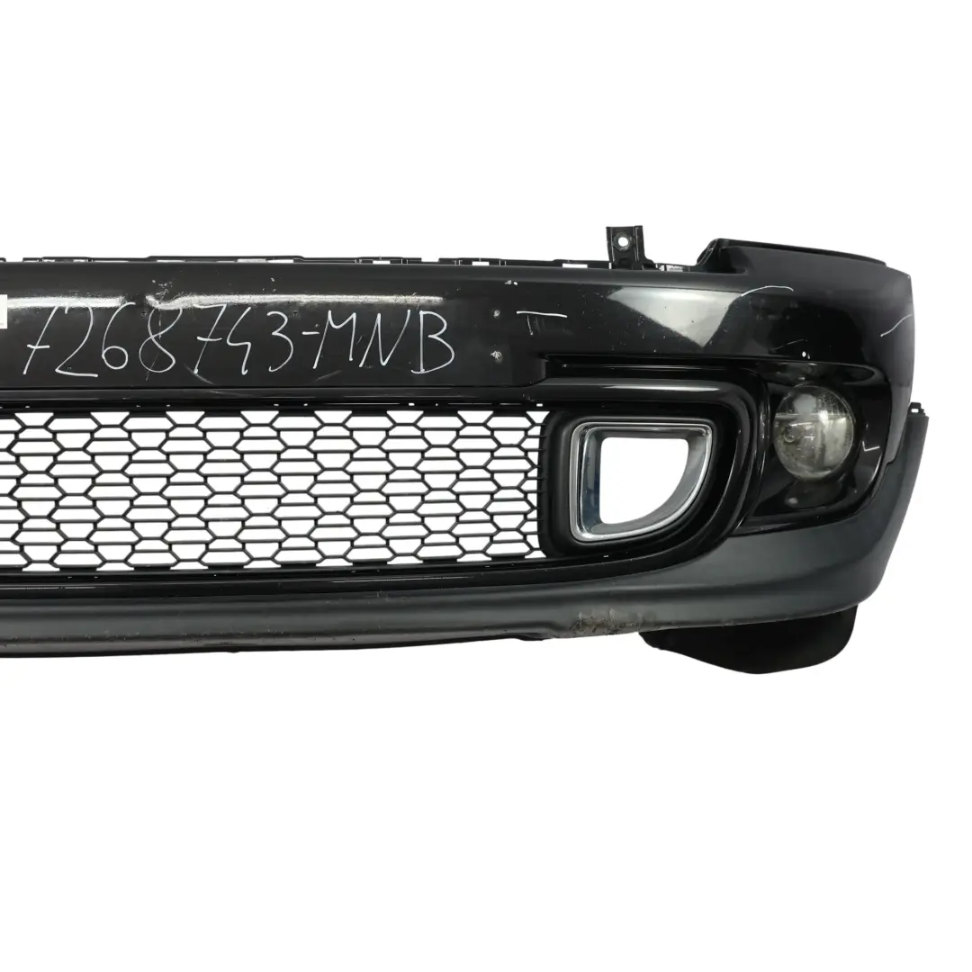 Rivestimento Paraurti Anteriore Midnight Black - A94 per Mini Cooper S R55 R56 LCI con numero di parte 7268743 Mini Cooper S R55 R56 LCI Rivestimento Paraurti Anteriore Midnight Black - A94 - SKU 7268743-MNB - Numero di parte 7268743