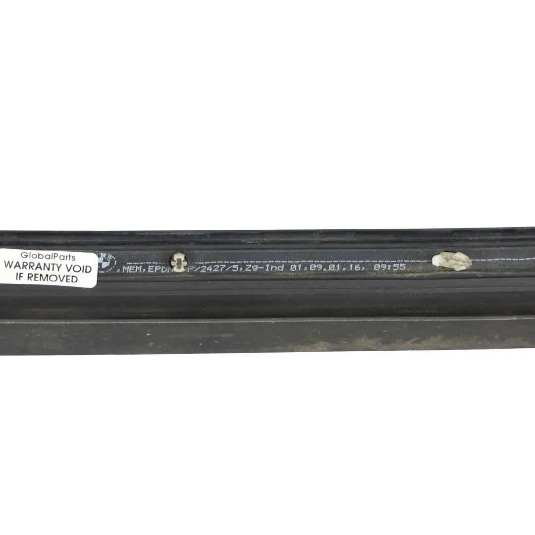 BMW F06 Gran Coupe Guarnizione Porta Striscia Inferiore Anteriore Destra - SKU 7275296 - Numero di parte 7275296