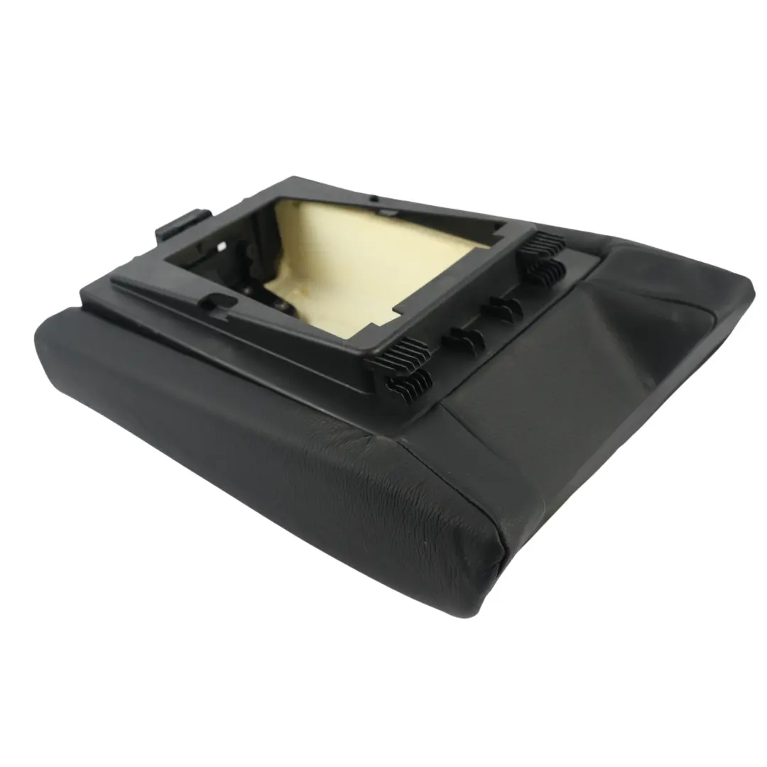 Cubierta Tapizado Asiento Trasero Central Cuero Negro para BMW F12 F13 con número de pieza 7280335 BMW F12 F13 Cubierta Tapizado Asiento Trasero Central Cuero Negro - SKU 7280335 - Número de pieza 7280335