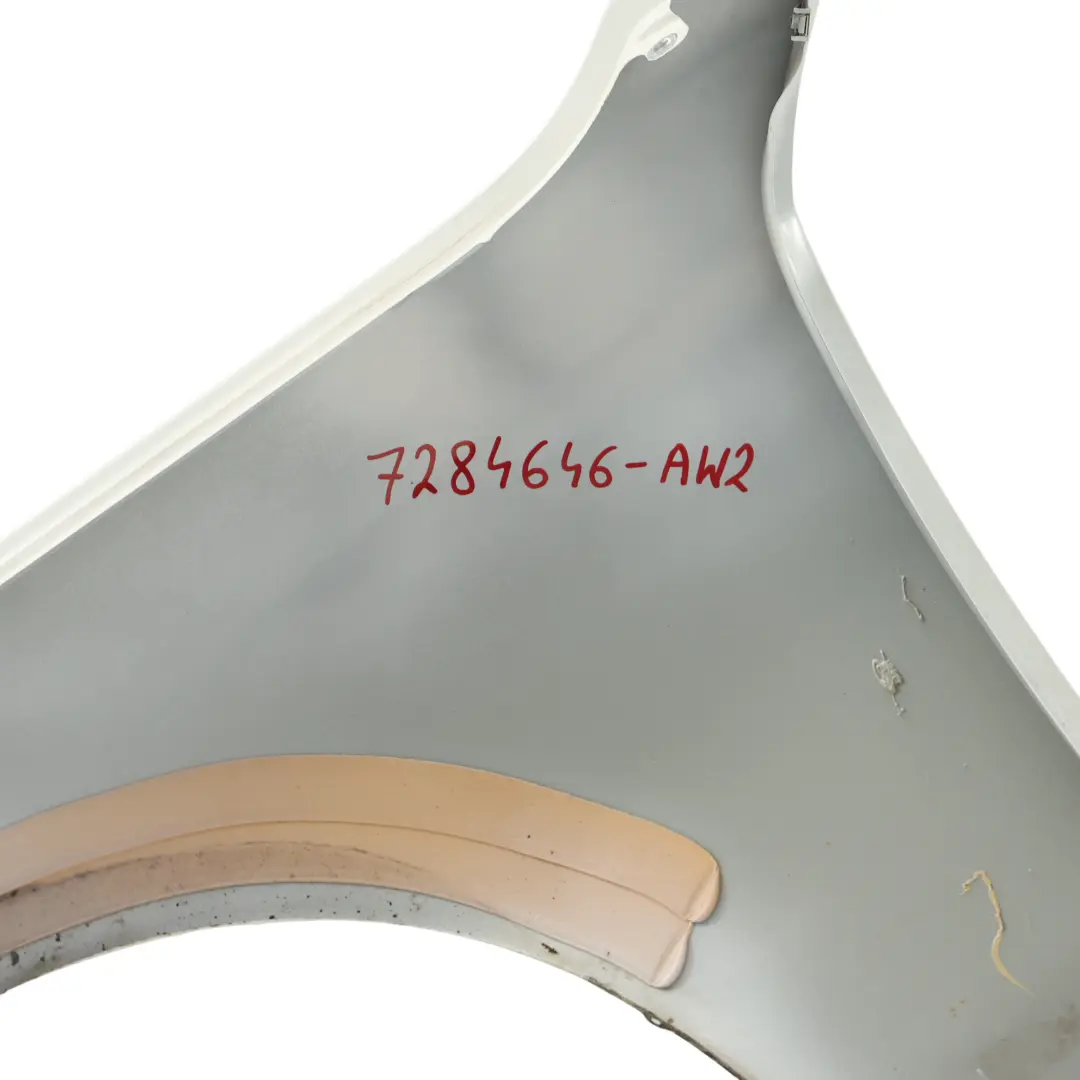 BMW F20 F21 Side Panel Wing Fender Front Right O/S Alpinweiss 3 White - 300 - SKU 7284646-AW2 - Part number 7284646