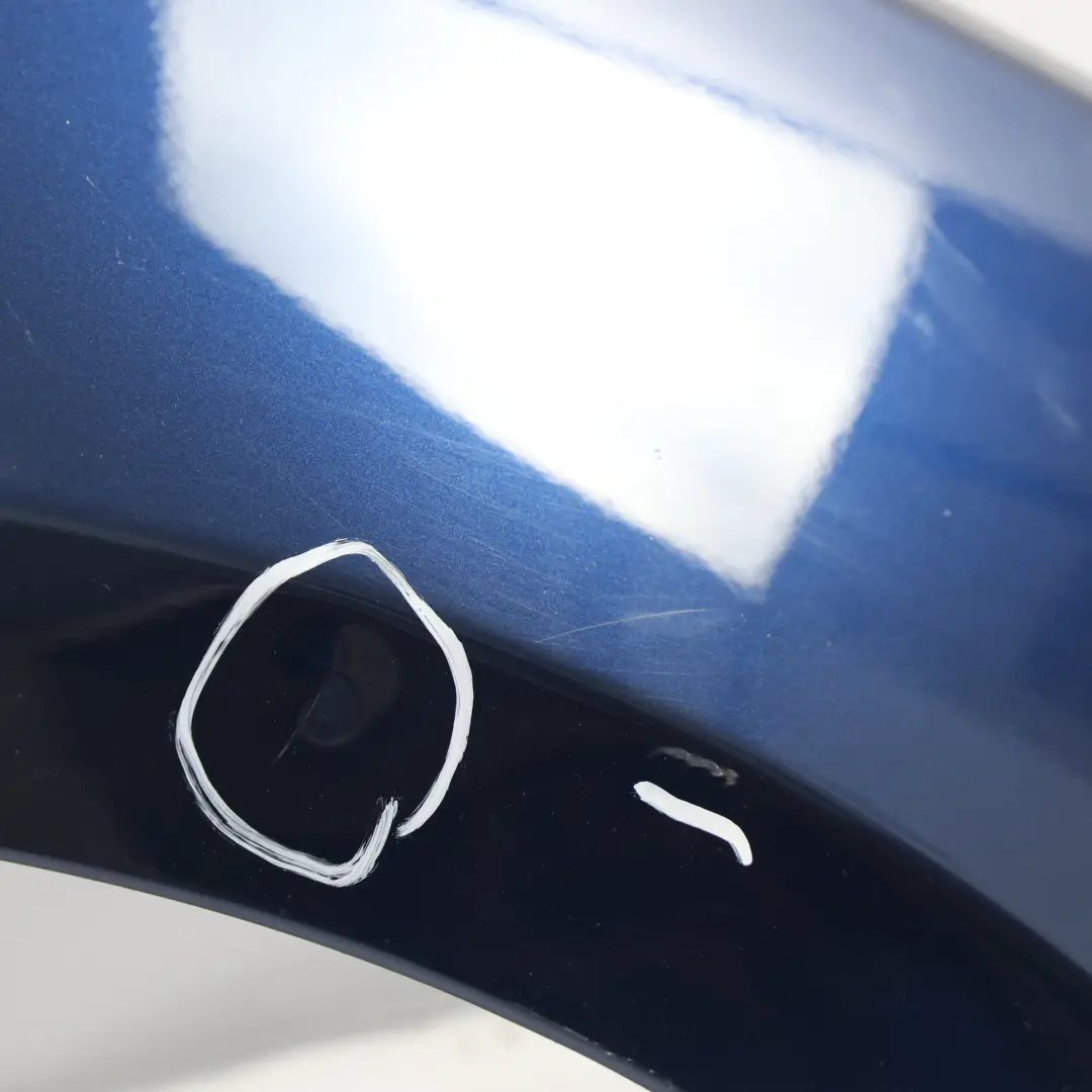 BMW F20 F21 F22 Parafango Pannello Laterale Anteriore Destro Blu Tiefseeblau A76 - SKU 7284646-DSB1 - Numero di parte 7284646