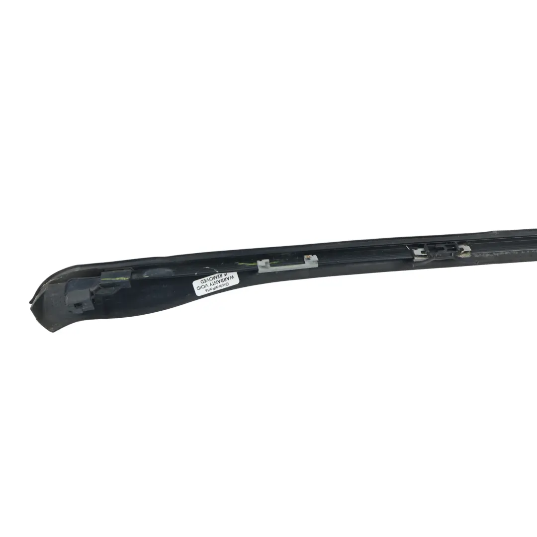 Windscreen Drip Trim Front Left N/S Moulding Strip Carbonschwarz 416 to BMW F25 with Part number 7286179 BMW F25 Windscreen Drip Trim Front Left N/S Moulding Strip Carbonschwarz 416 - SKU 7286179-CAR - Part number 7286179