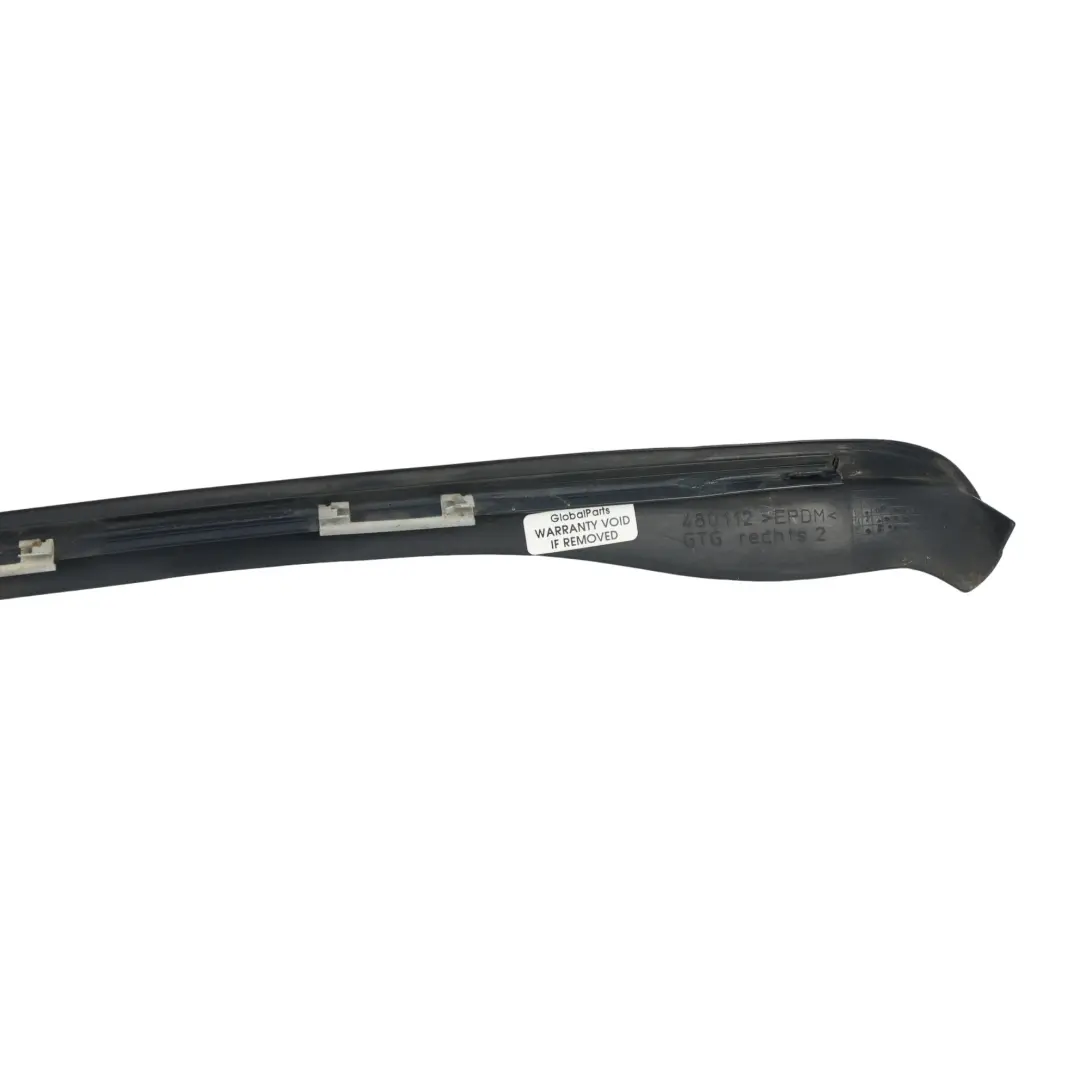 BMW F25 Windscreen Drip Trim Front Right O/S Strip Carbonschwarz Metallic 416 - SKU 7286180-CAR - Part number 7286180