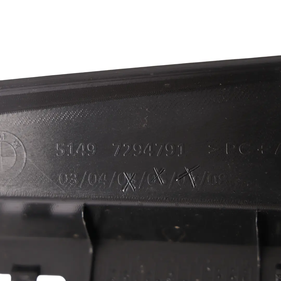 BMW F15 F85 Couvercle Panneau Serrure Hayon Coffre - SKU 7294791 - Numéro de pièce 7294791