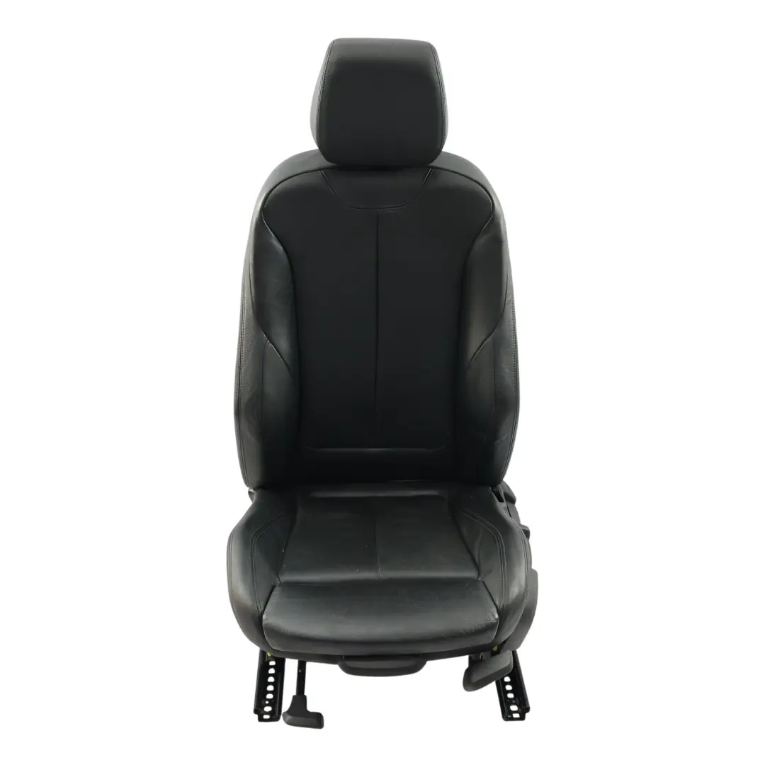 BMW F20 Front Seat Sport Heated Interior Leather Black Left N/S - SKU 7295139-12 - Part number 7295139