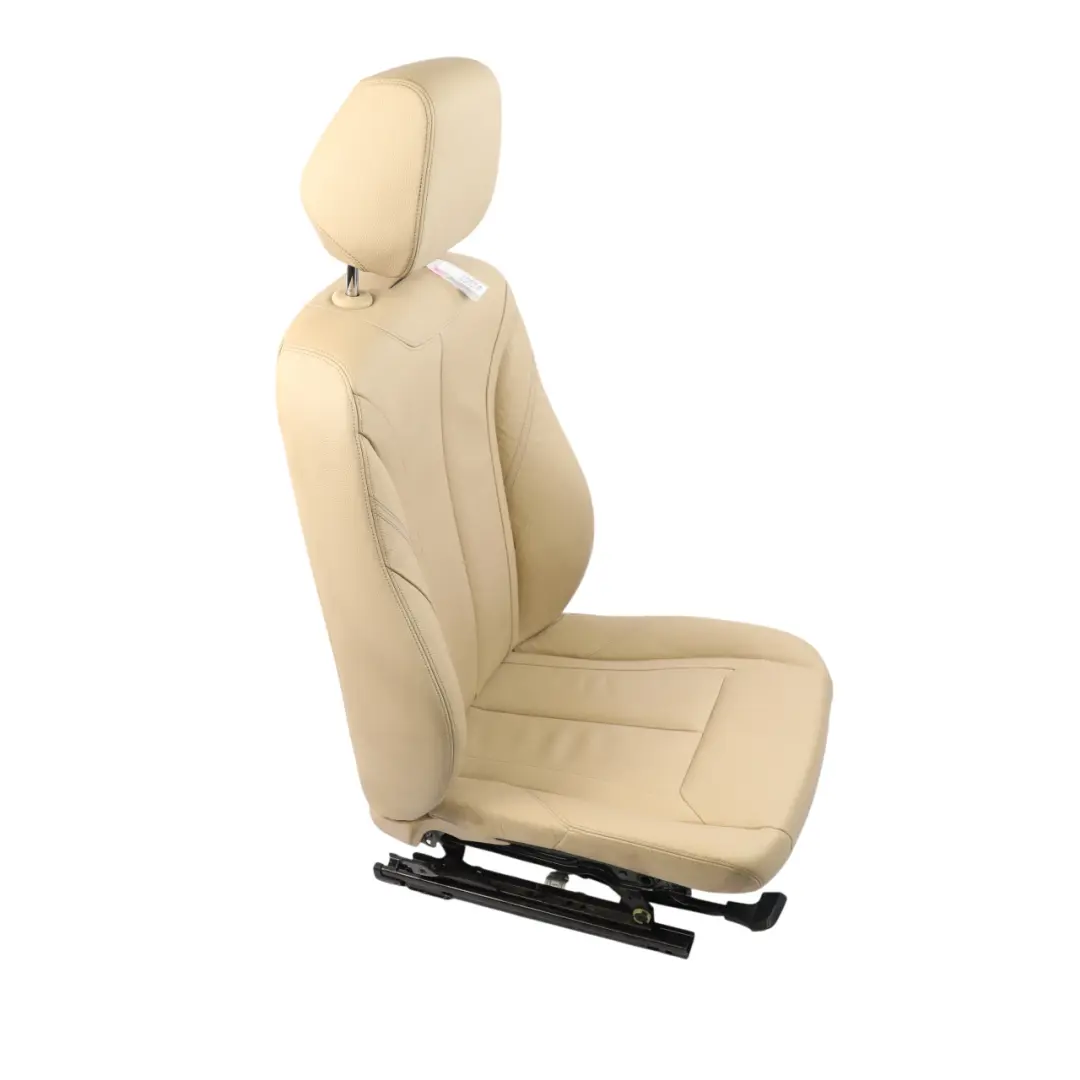 BMW F30 Seat Front Left N/S Leather Venetobeige Beige Electric Heated - SKU 7303721-1 - Part number 7303721