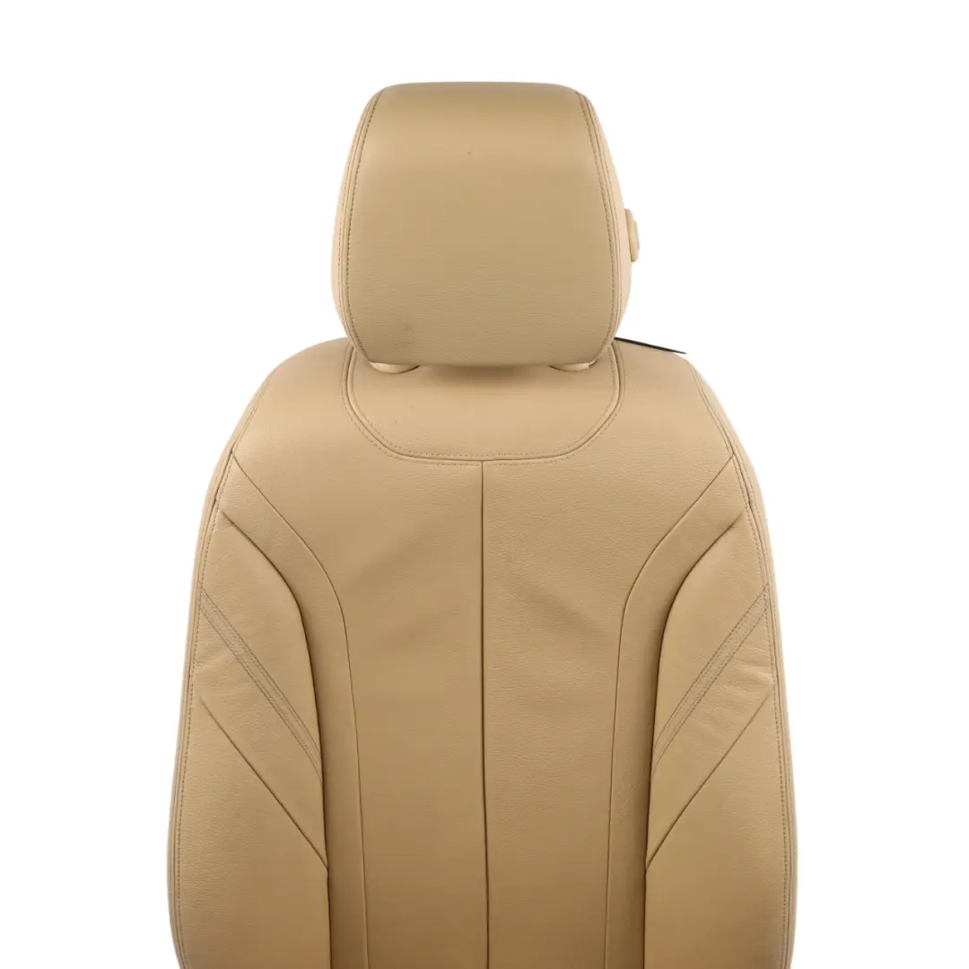 BMW F30 Seat Front Left N/S Leather Venetobeige Beige Electric Heated - SKU 7303721-1 - Part number 7303721