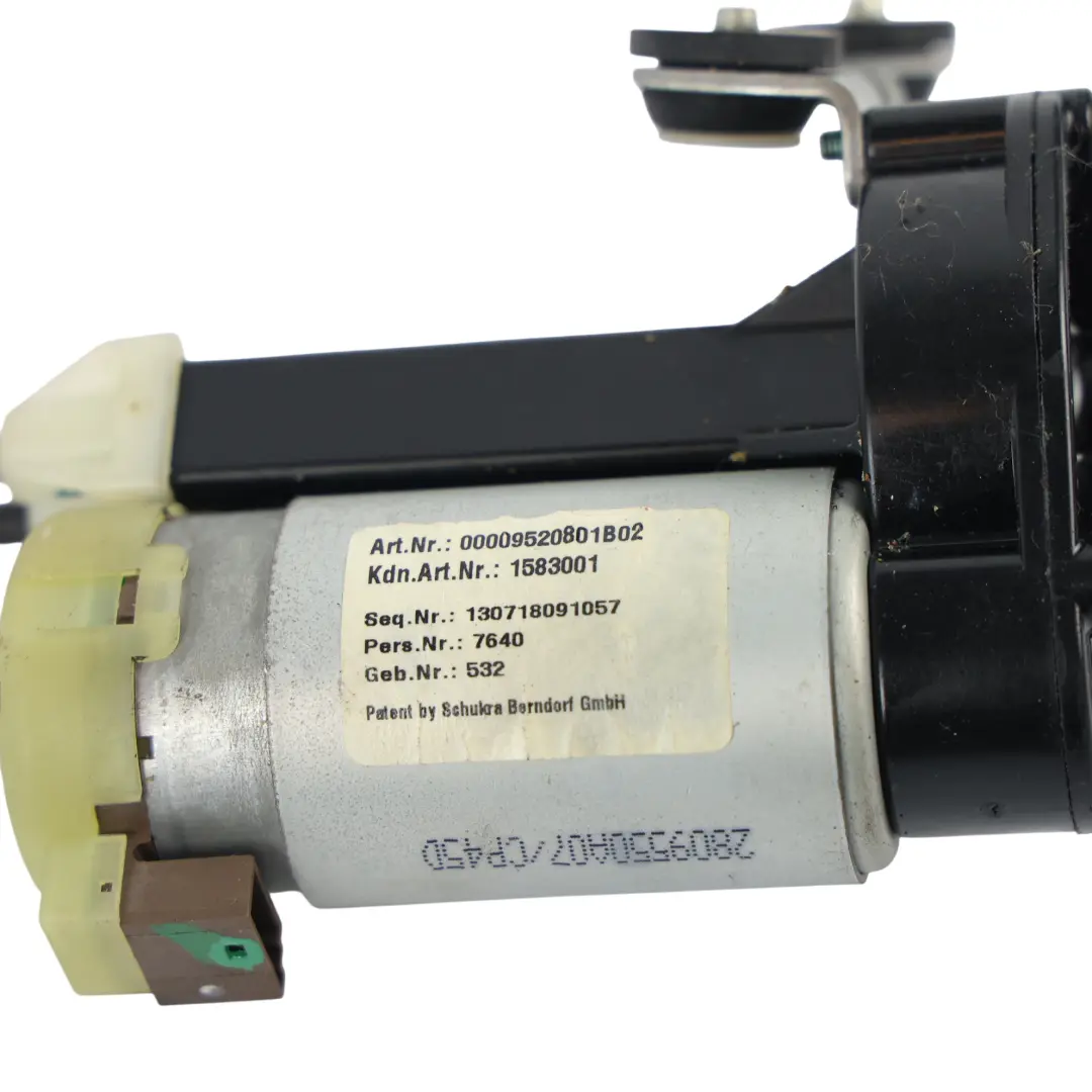 Backrest Width Adjustment Motor Front Left N/S to BMW F06 F12 Seat with Part number 7309651 BMW F06 F12 Seat Backrest Width Adjustment Motor Front Left N/S - SKU 7309651 - Part number 7309651