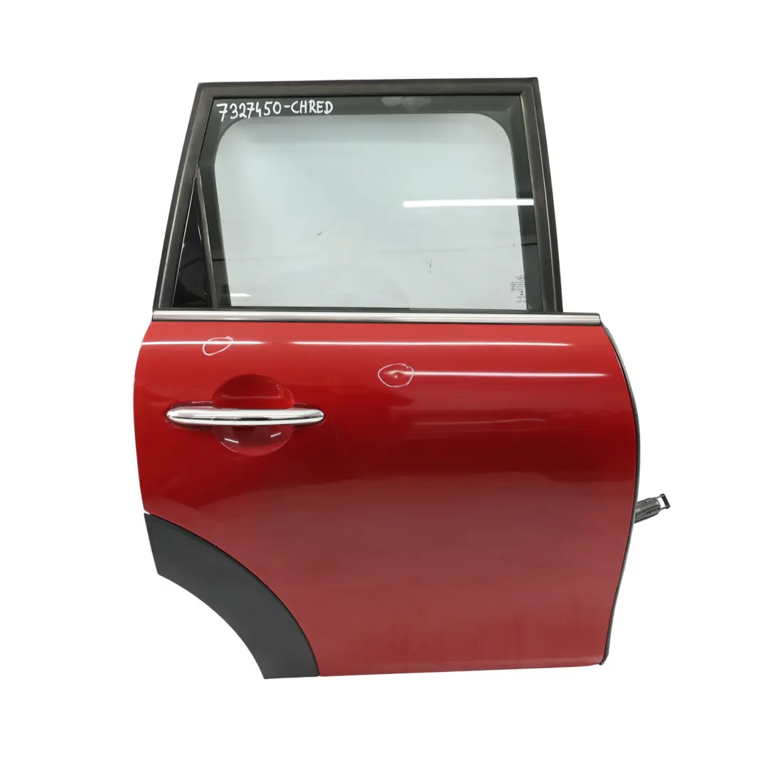 Panel Cobertura Puerta Trasera Derecha Rojo Chili - 851 para Mini F55 con número de pieza 7327450 Mini F55 Panel Cobertura Puerta Trasera Derecha Rojo Chili - 851 - SKU 7327450-CHRED - Número de pieza 7327450