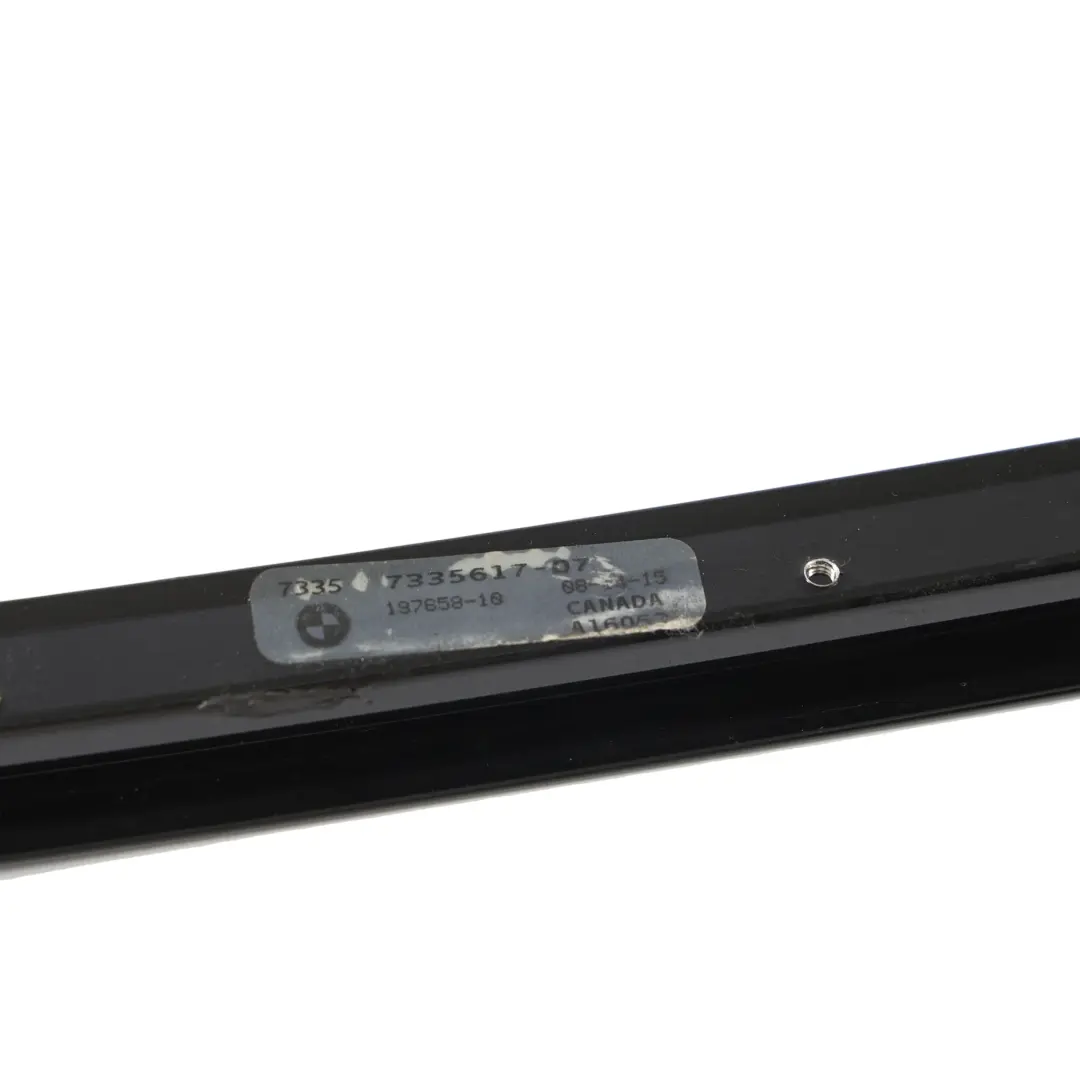 BMW X4 F26 Guida Vetro Porta Pannello Modanatura Posteriore Sinistro - SKU 7335617 - Numero di parte 7335617