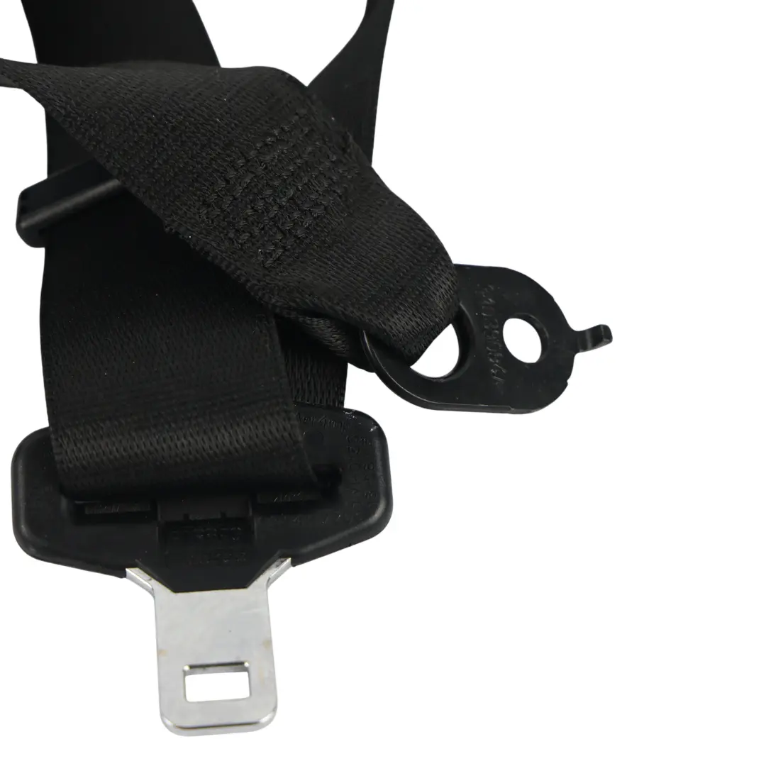 BMW F12 Front Seat Belt Seatbelt Black Right O/S - SKU 7348092 - Part number 7348092
