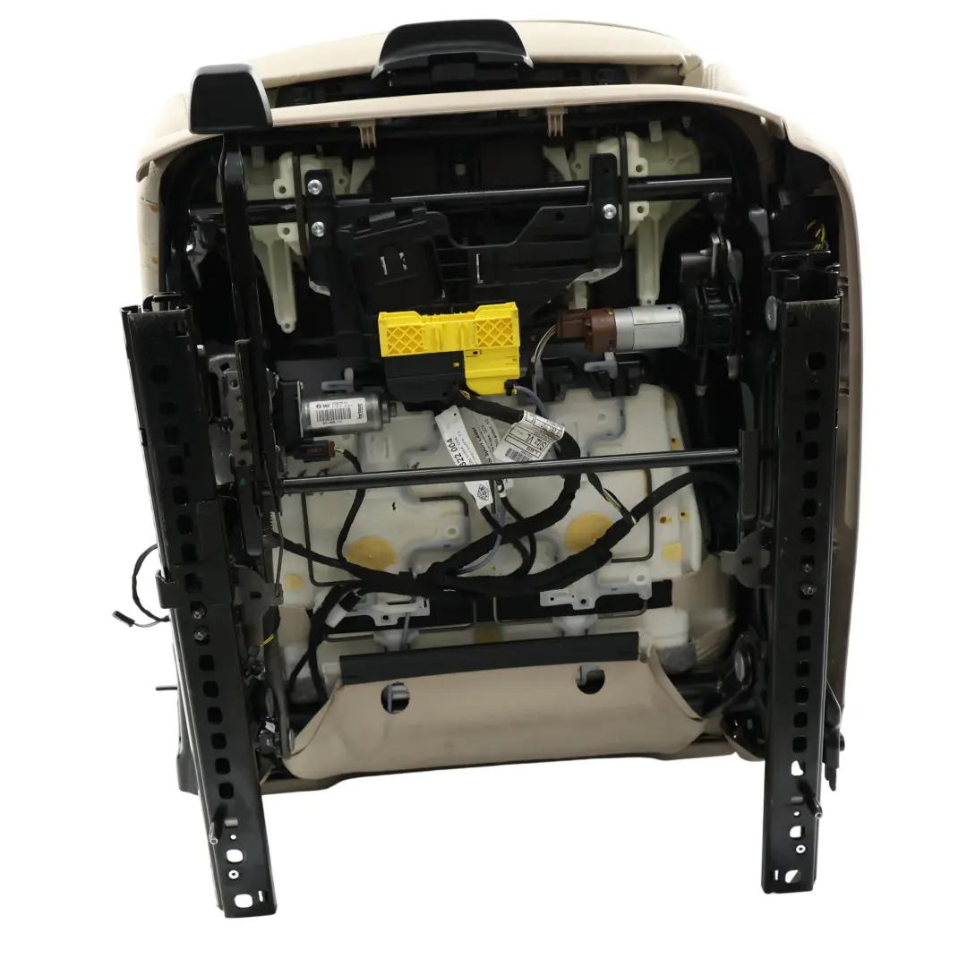 M-Sport Vordersitz Beheizt Links Oyster Leder Elektrisch für BMW F10 F11 LCI mit Teilenummer 7349855 BMW F10 F11 LCI M-Sport Vordersitz Beheizt Links Oyster Leder Elektrisch - SKU 7349855-1 - Teilenummer 7349855