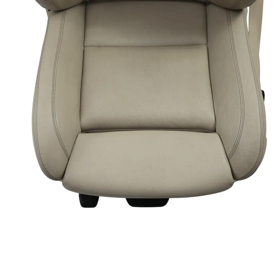  Front Seat BMW F10 F11 LCI M-Sport Heated Left N/S Oyster Leather Electric - SKU 7349855-1 - Part number 7349855