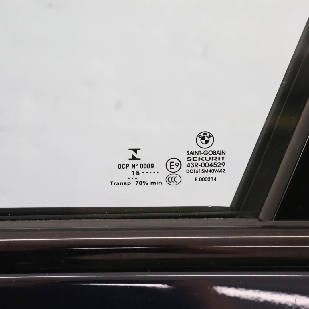BMW X3 F25 Porte Avant Gauche Carbonschwarz Noir Métallisé 416 - SKU 7355803-CAR - Numéro de pièce 7355803
