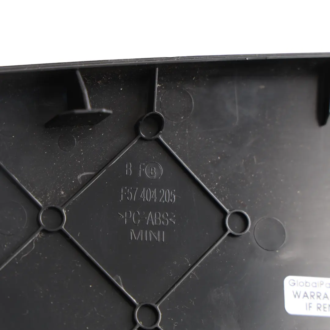 Mini F57 Cabrio Convertible Roof Bow Covering Trim Panel Strip - SKU 7364802 - Part number 7364802
