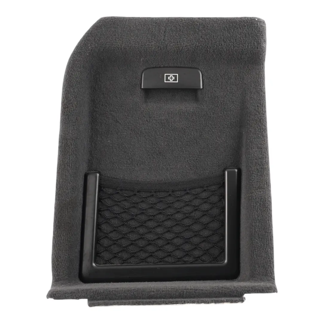 BMW F15 F85 Trunk Trim Flap Rear Seat Couch Cover Left N/S Anthracite - SKU 7369342 - Part number 7369342