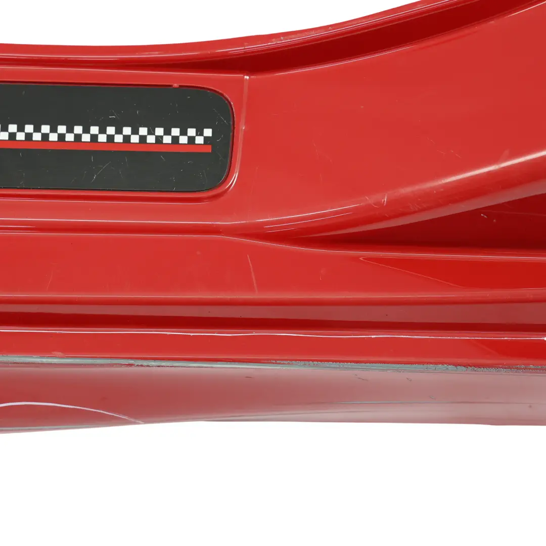Mini F55 Side Skirt Sill Cover Moulding JCW Left N/S Chili Red - 851 - SKU 7381033-CHRED - Part number 7381033