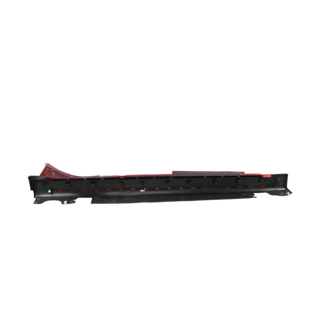 Mini F55 Side Skirt Left N/S JCW Sill Cover Rocker Panel Chili Red - 851 - SKU 7381033-CHRED1 - Part number 7381033