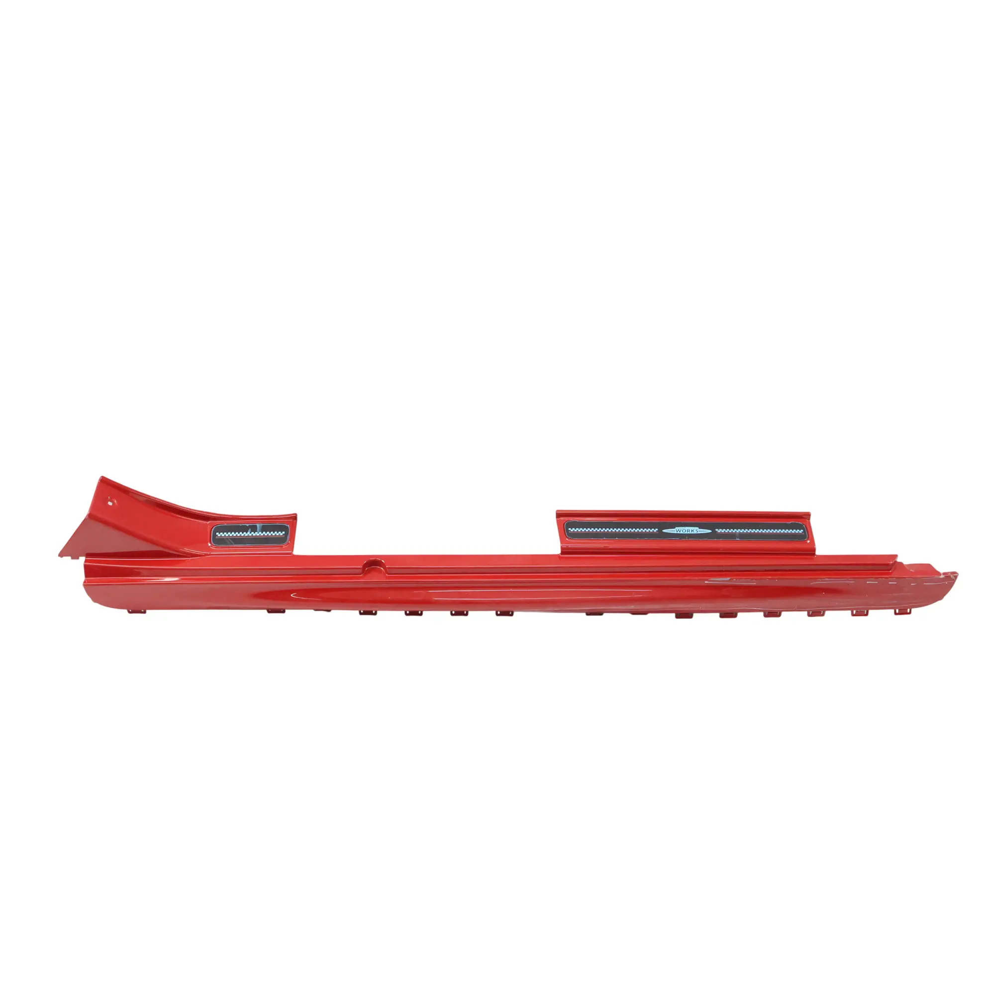 Mini F55 Side Skirt Right O/S JCW Sill Cover Rocker Panel Chili Red - 851