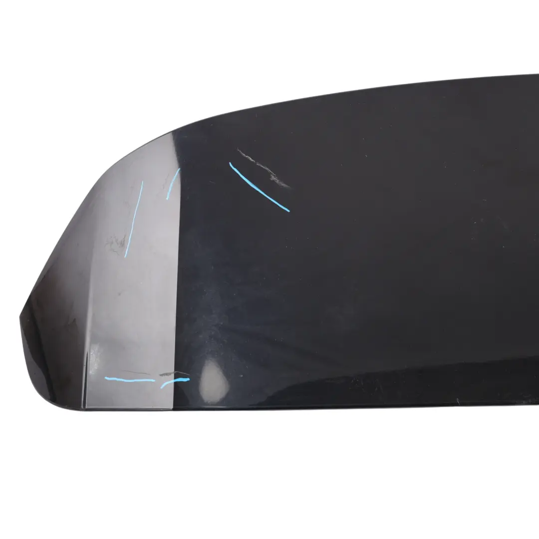 BMW X5 F15 Rear Upper Spoiler Tailgate Trim Panel Carbonschwarz Metallic - 416 - SKU 7381572-CAR - Part number 7381572