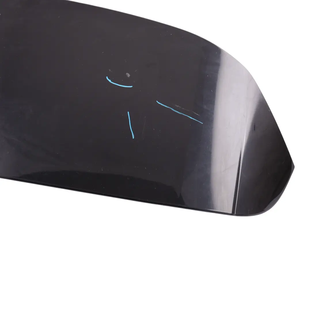 BMW X5 F15 Rear Upper Spoiler Tailgate Trim Panel Carbonschwarz Metallic - 416 - SKU 7381572-CAR - Part number 7381572