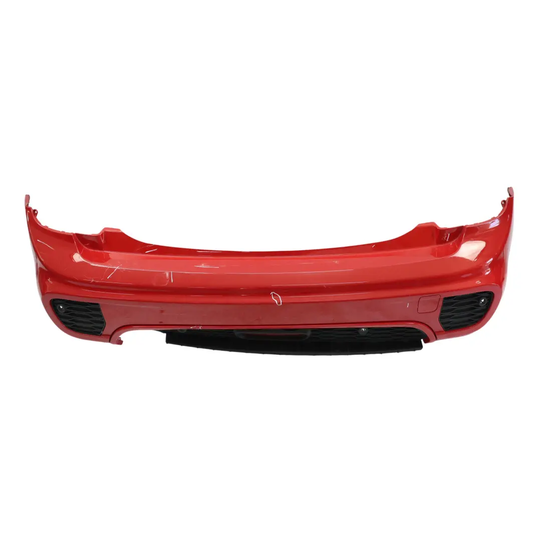 Mini F55 JCW Stoßstange Hinten Komplett Verkleidung Abdeckung Chili Rot 851 - SKU 7398777-CHRED1 - Teilenummer 7398777
