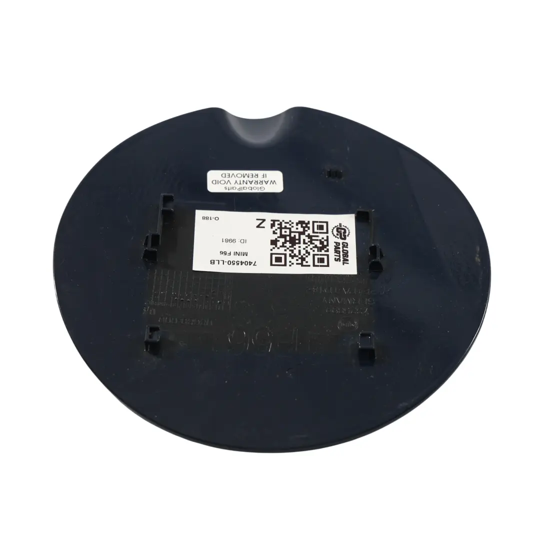 Mini Cooper F56 Fuel Filler Fill In Flap Cover Cap Lapisluxury Blue C24 - SKU 7404550-LLB - Part number 7404550