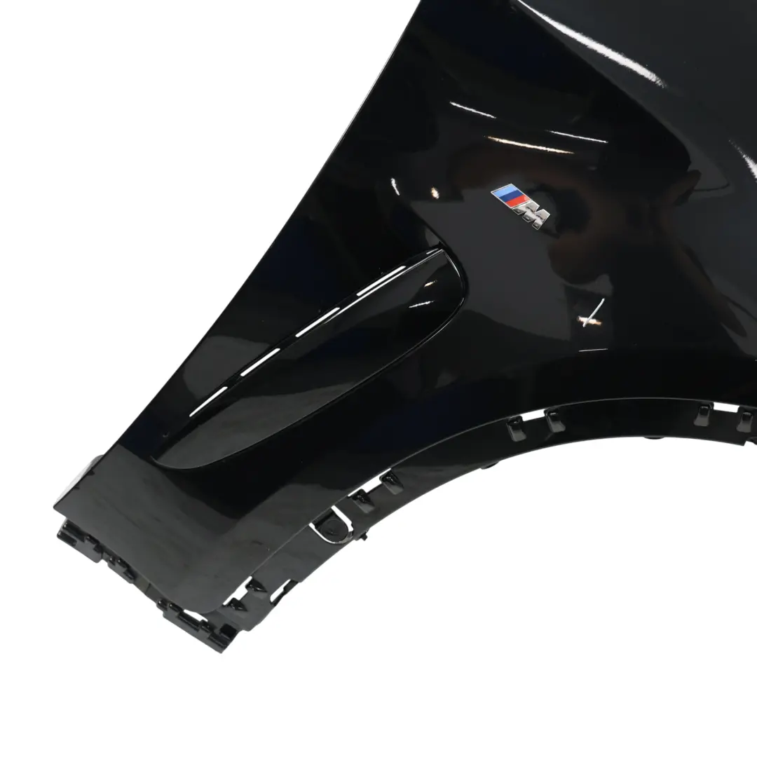BMW X6 F16 Guardabarros Delantero Derecho Negro Zafiro Metalizado 475 - SKU 7418956-BS - Número de pieza 7418956