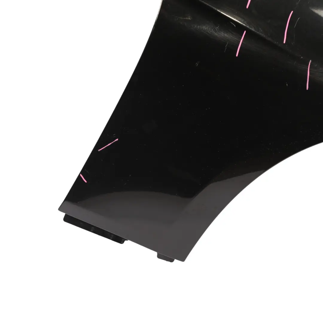 BMW F30 Side Wing Panel Fender F31 Front Left N/S Black Sapphire - 475 - SKU 7438439-BS4 - Part number 7438439