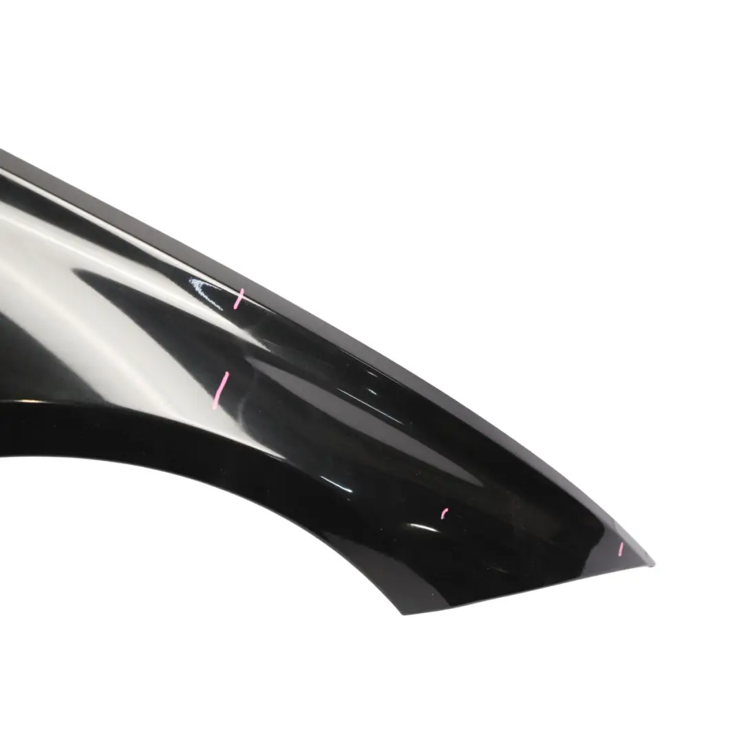 BMW F30 Aile Latérale F31 Avant Gauche Black Sapphire Czarny Metalik - 475 - SKU 7438439-BS4 - Numéro de pièce 7438439