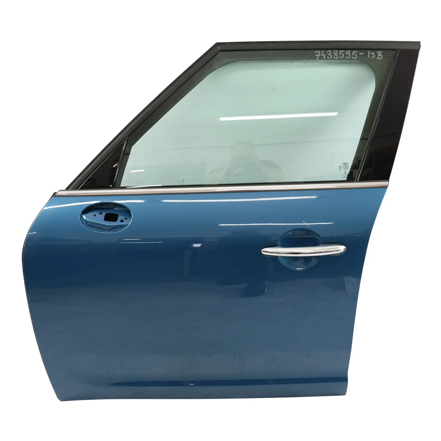 Front Door Mini F60 Countryman Left N/S Island Blue Metallic - C2M
