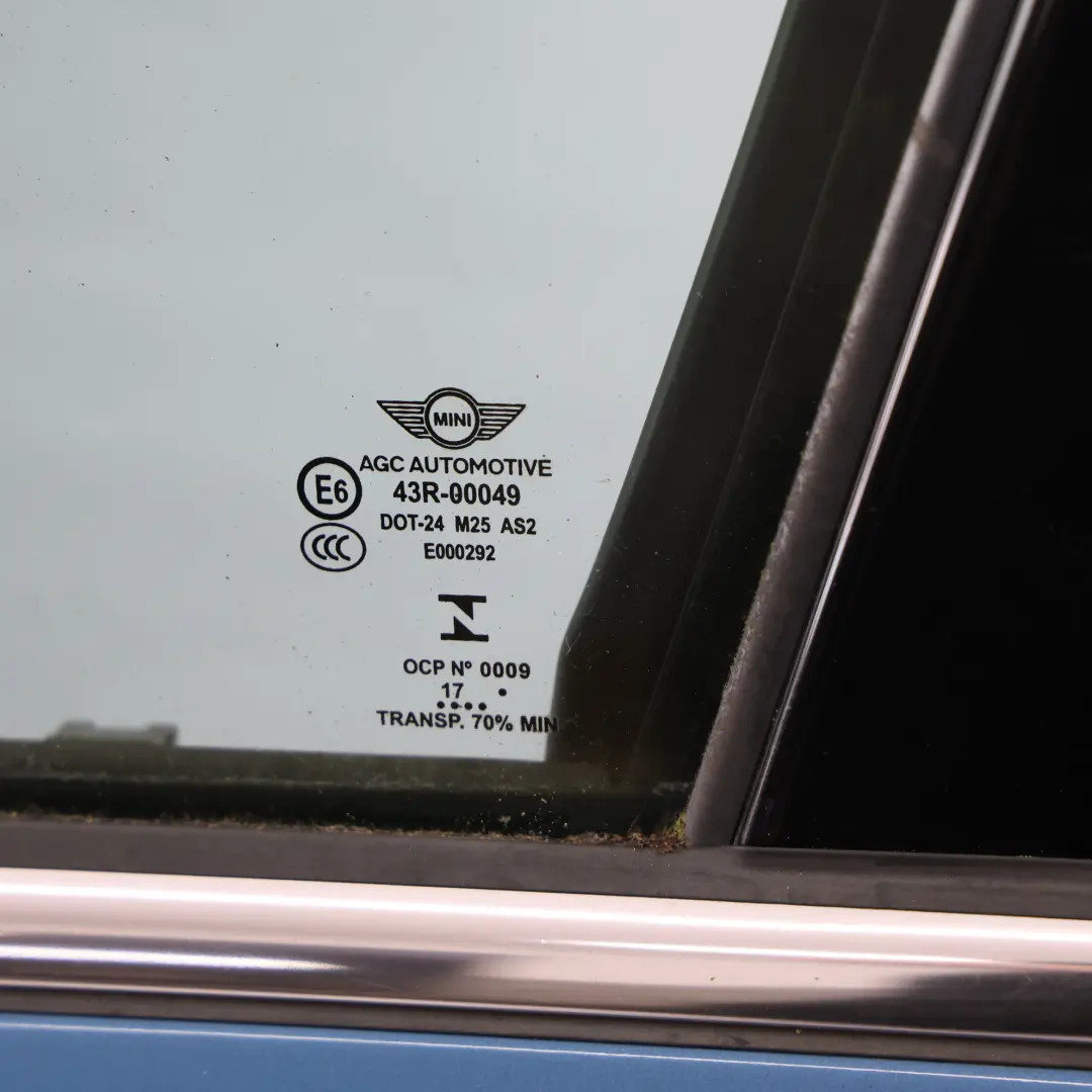Mini F60 Countryman Puerta Delantera Izquierda Azul Island Metallic C2M - SKU 7438595-ISB - Número de pieza 7438595