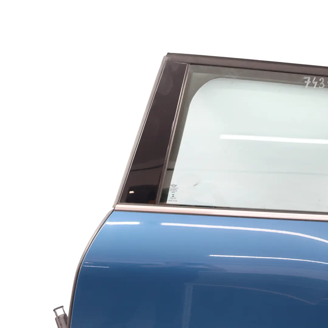 Drzwi Tylne Lewe Niebieskie do Mini F60 Countryman o numerze 7438597 Mini F60 Countryman Drzwi Tylne Lewe Niebieskie - SKU 7438597-ISB - Numer Części 7438597